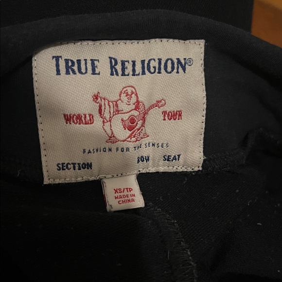 True Religion Black Joggers - Picture 3 of 3